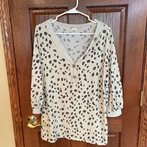 Cheetah Print Top